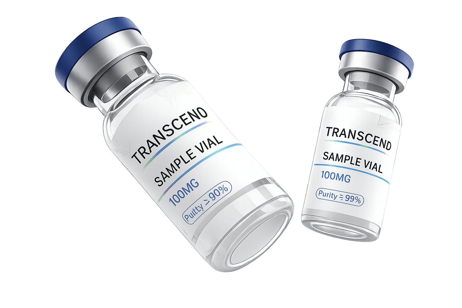 Transcend peptide sample vials